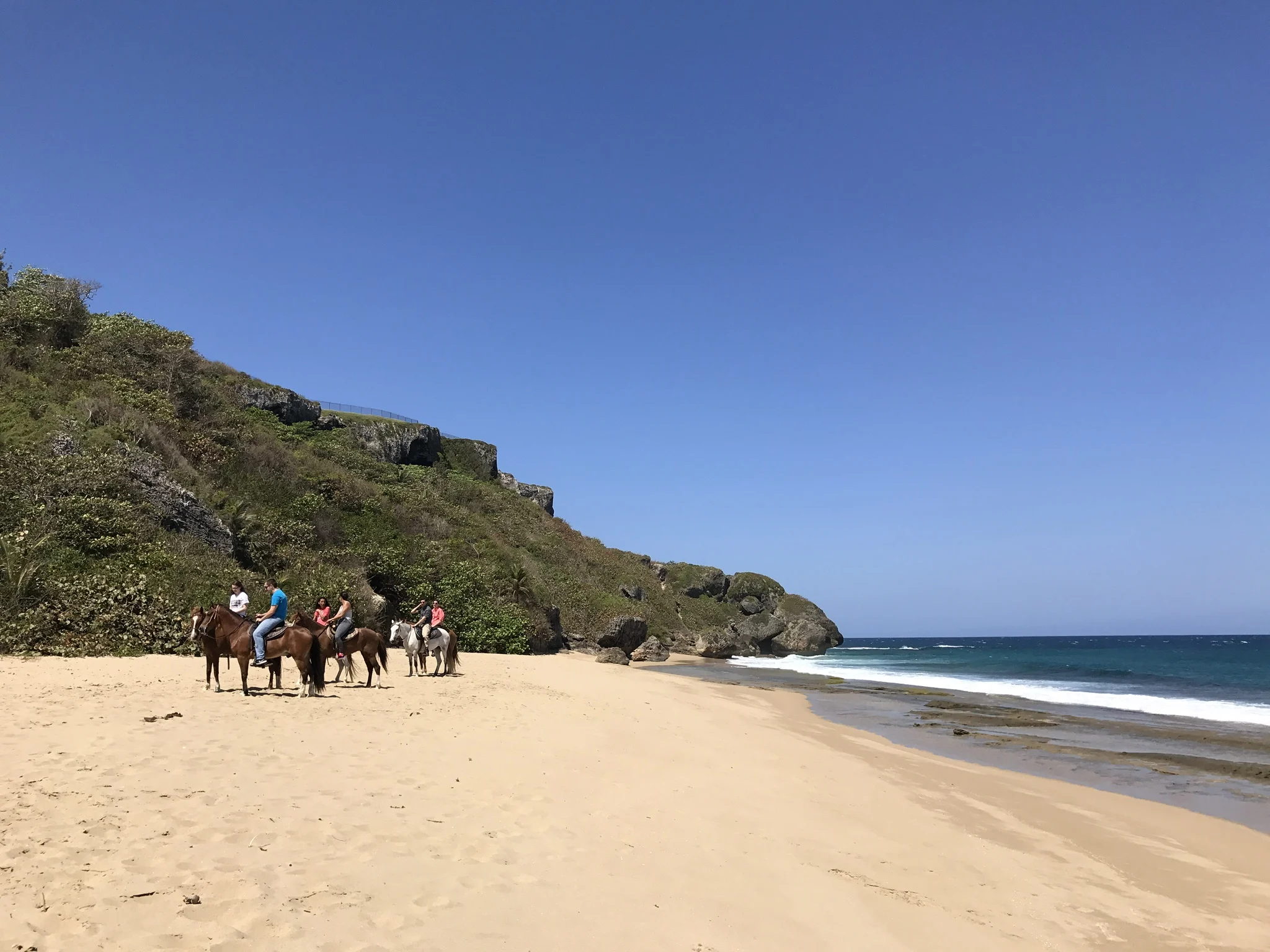 Nearby beach